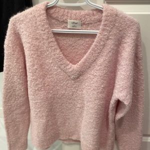 Aritzia Wilfred Marseille Sweater Pink S